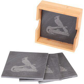 St. Louis Cardinals Slate Coaster Set
